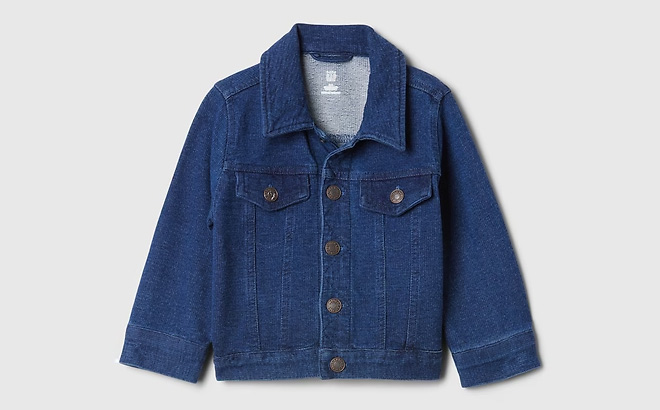 GAP Baby French Terry Icon Jacket