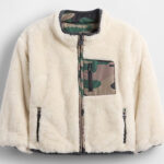 GAP Baby Toddler Lightweight Sherpa Reversible Jacket