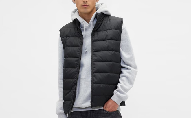 GAP Factory Relaxed ColdControl Puffer Vest GAP Factory Relaxed ColdControl Puffer Vest