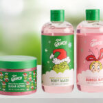 Grinch Bath Set on a Table