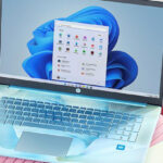 HP 17 3 Inch Touch Laptop in Spring Iridescence Color
