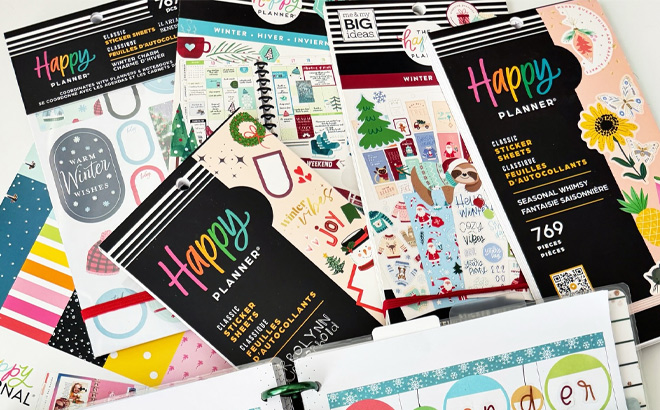 Happy Planner Stickers Sheets