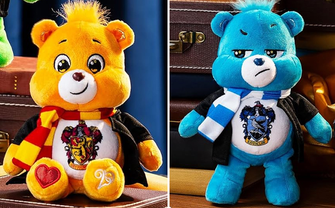 Harry Potter x Care Bears 8 Inch Plushie Gryffindor and Ravenclaw Harry Potter x Care Bears 8 Inch Plushie Gryffindor and Ravenclaw