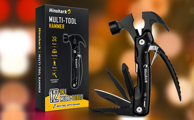 Hinshark 12 in 1 Hammer Multitool