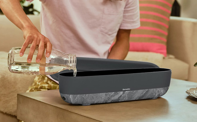 HoMedics Fireside Plus Ultrasonic Humidifier