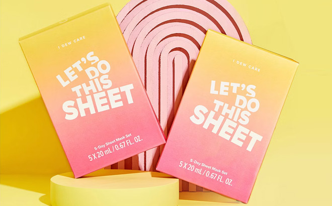 I Dew Care LetS Do This Sheet Set