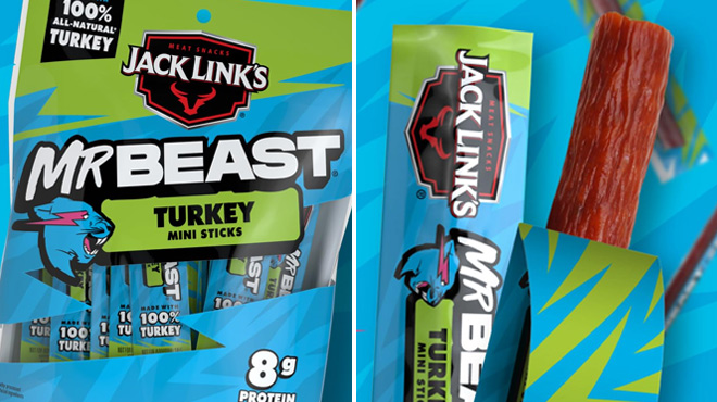 Jack Links x MrBeast Turkey Mini Sticks Jack Links x MrBeast Turkey Mini Sticks