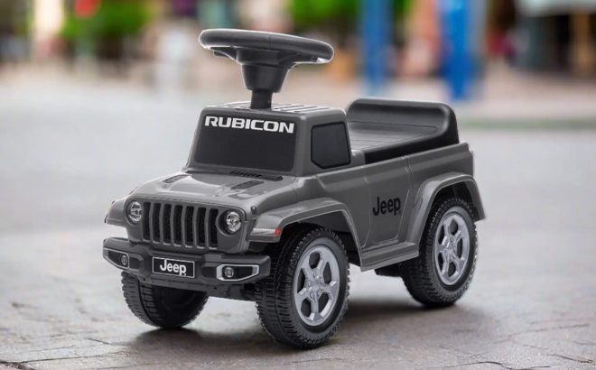 Jeep Rubicon Foot to Floor Ride On
