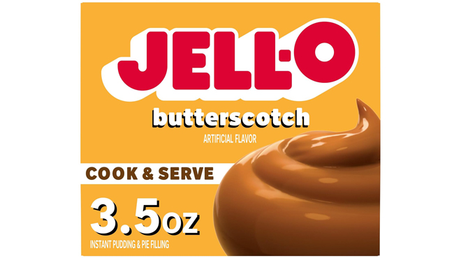 Jell O Cook Serve Butterscotch Pudding Pie Filling Mix