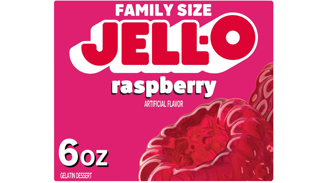 Jell O Raspberry Gelatin Dessert Mix Jell O Raspberry Gelatin Dessert Mix