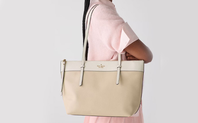 Kate Spade All Day Tote in Milk Glass Color