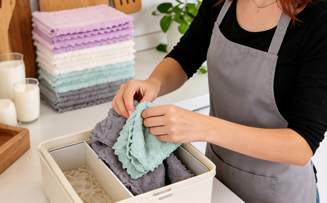 Kitchen Dishcloths 24 Pack
