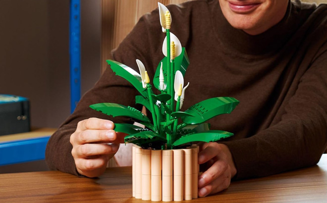 LEGO Botanicals Peace Lily Building Set