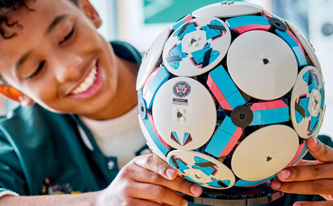 LEGO Editions Soccer Ball Kids Building Set