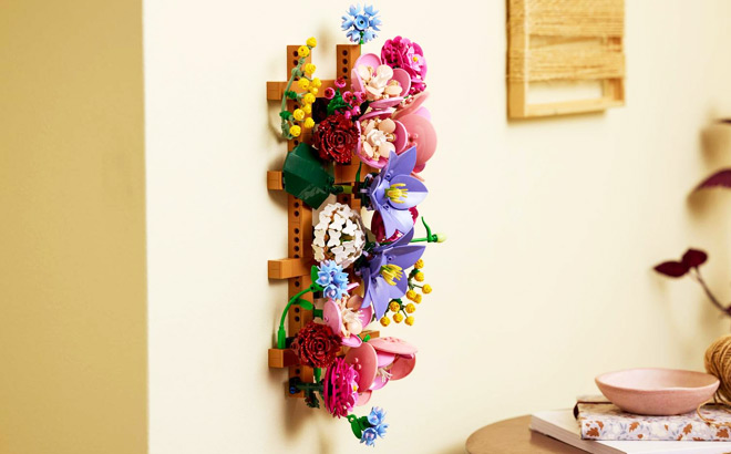 LEGO Flower Wall