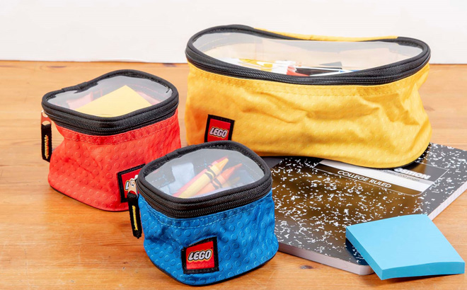 LEGO Storage Organizer Cubes 3 Piece Set