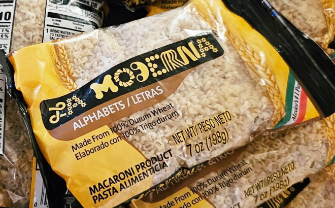 La Moderna Alphabet Letras Pasta