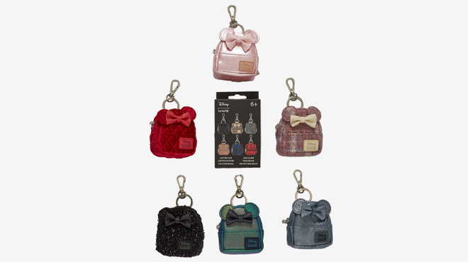 Loungefly Disney Mini Backpack Key Chains
