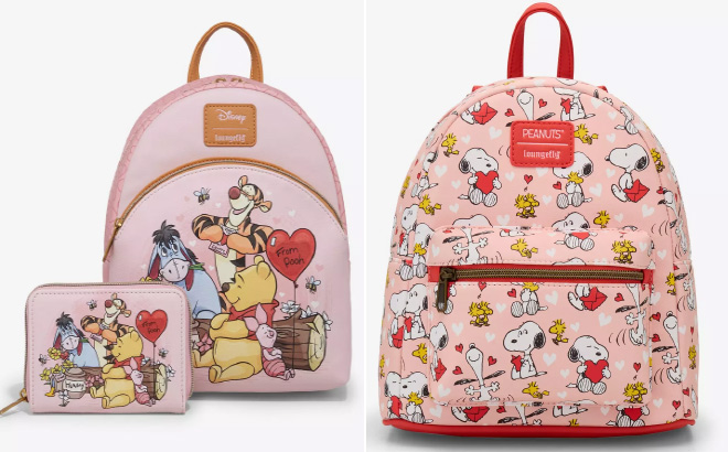 Loungefly Valentines Day Mini Backpacks Loungefly Valentines Day Mini Backpacks