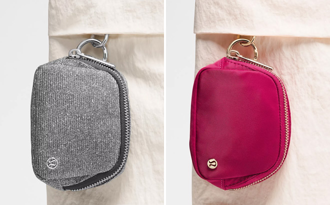 Lululemon Clippable Card Pouch Glitters