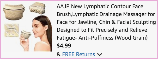 Lymphatic Contour Face Brush at Checkout Lymphatic Contour Face Brush at Checkout