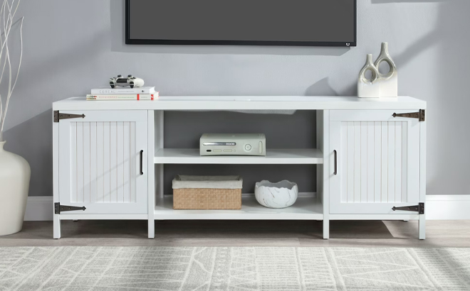 Mainstays Farmhouse TV Stand for TVs up to 70 Inches
