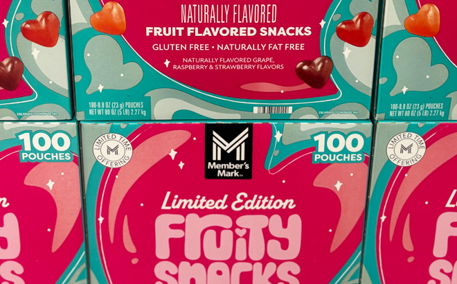 Members Mark Valentines Day Fruity Snacks