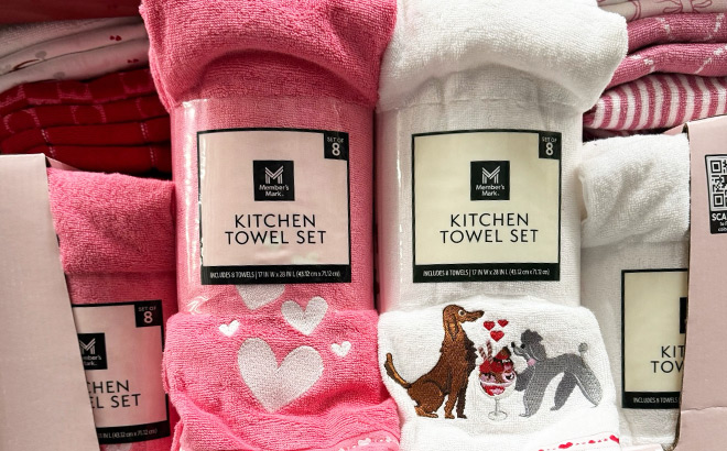 Members Mark Valentines Day Kitchen Towel Set