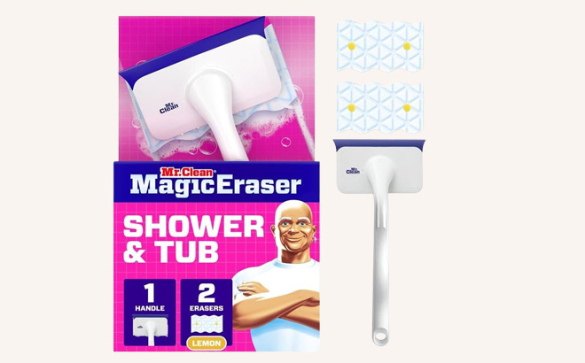 Mr Clean Magic Eraser Shower Tub Scrubber