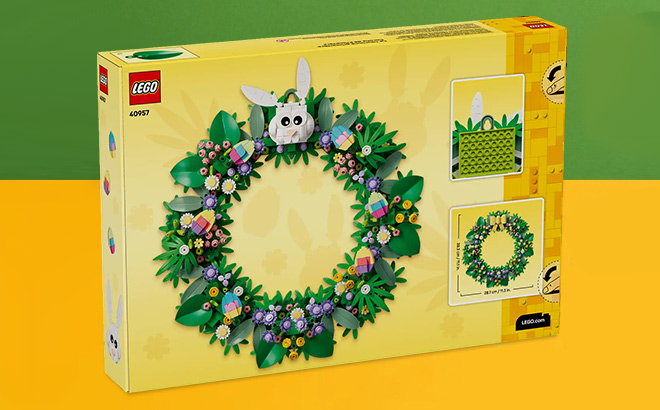 New LEGO Spring Wreath Kit