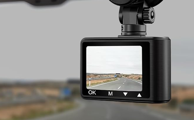 Nezion 4K 1080p Dash Camera Front and Rear