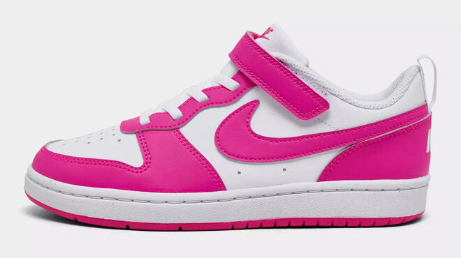 Nike Court Borough Low Recraft Stretch Lace Casual Girls Shoe