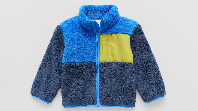 Okie Dokie Toddler Little Boys Sherpa Jacket Okie Dokie Toddler Little Boys Sherpa Jacket