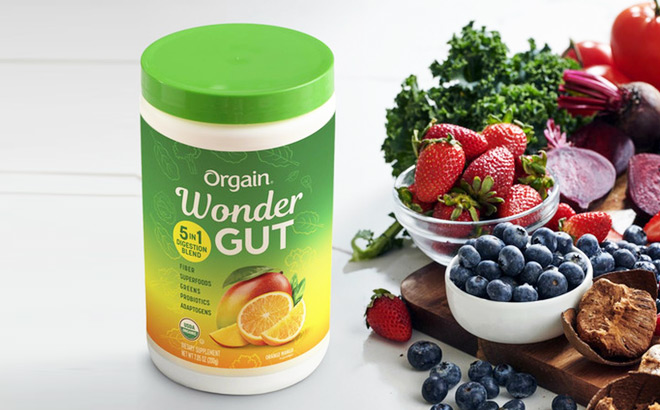 Orgain Organic Wonder Gut Fiber Supplement Powder