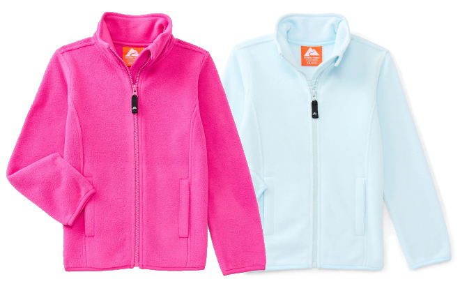 Ozark Trail Girls Fleece Jacket