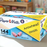 Paper Mate Arrowhead erasers