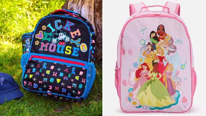 Personalized Mickey Mouse Letters Backpack Personalized Mickey Mouse Letters Backpack