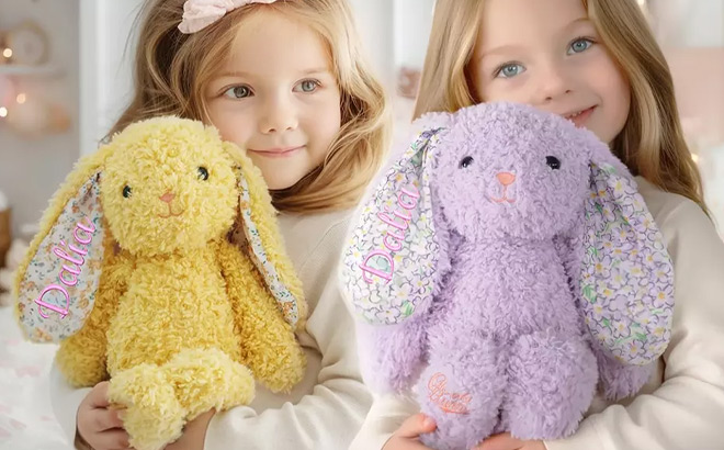 Personalized Name Embroidered Plushies