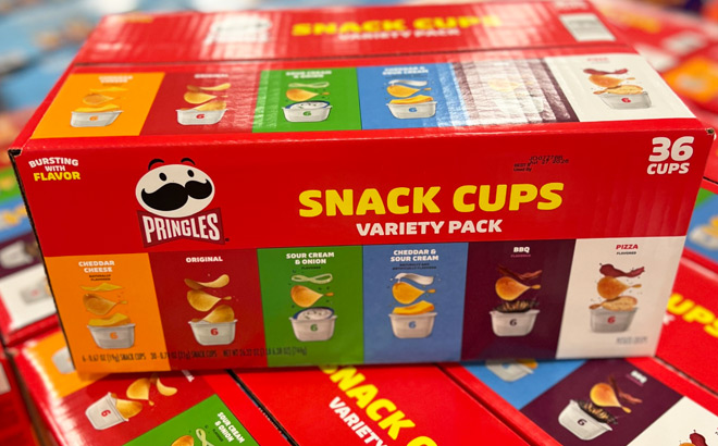 Pringles Snack Cups 36 Pack
