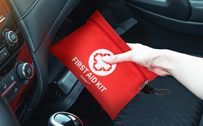 Pteromy 150 Piece Mini First Aid Kit