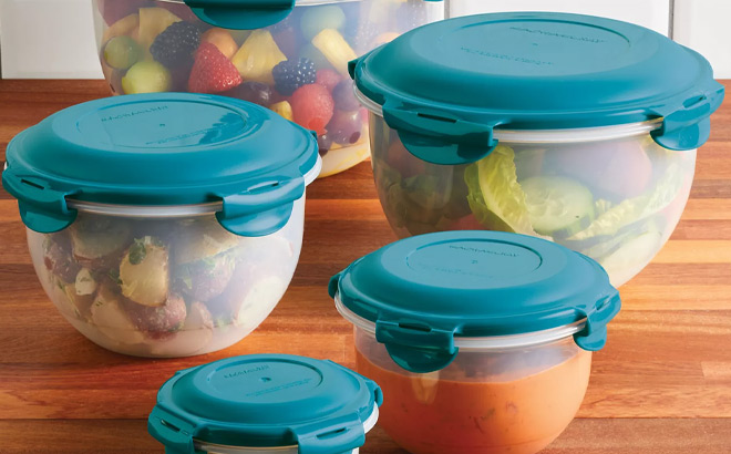Rachael Ray Nestable 10 Piece Food Storage Set