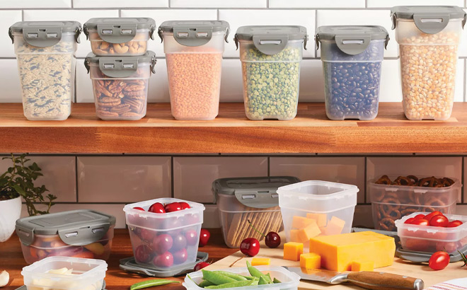 Rachael Ray Nestable 30 Piece Food Storage Set Rachael Ray Nestable 30 Piece Food Storage Set