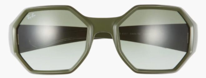 Ray Ban 59mm Square Sunglasses