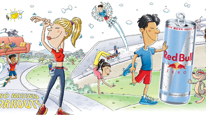 Red Bull Zero Missed Workouts Challenge