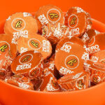 Reeses Zero Sugar Miniatures Chocolate Peanut Butter Cups in a Bowl