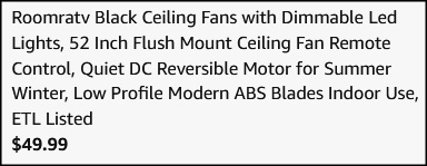 Roomratv Black Ceiling Fan Checkout Roomratv Black Ceiling Fan Checkout