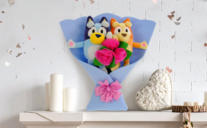 Ruz Medium Bluey Bingo Plush Bouquet Ruz Medium Bluey Bingo Plush Bouquet