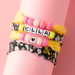Sample of Fabric Bracelet for Craft Event at Michaels