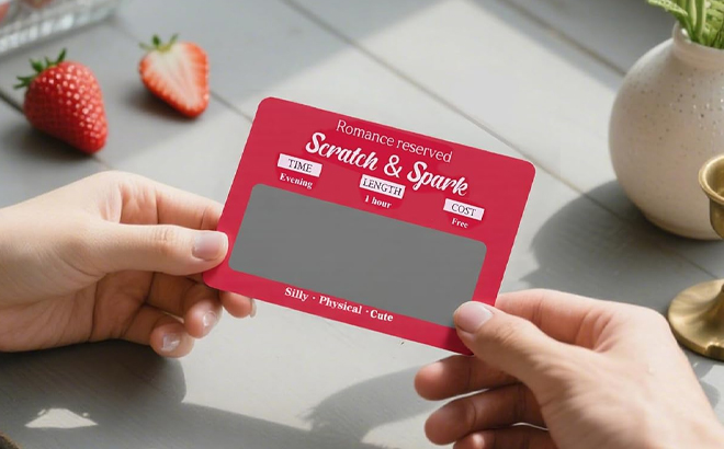 Scratch Off Date Card