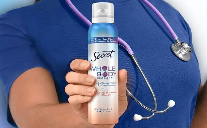 Secret Whole Body Deodorant